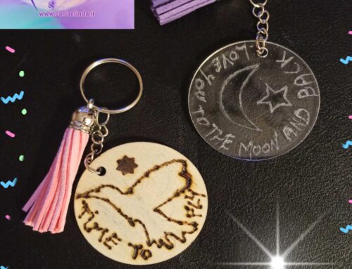 Portachiavi personalizzati il legno o plexiglass